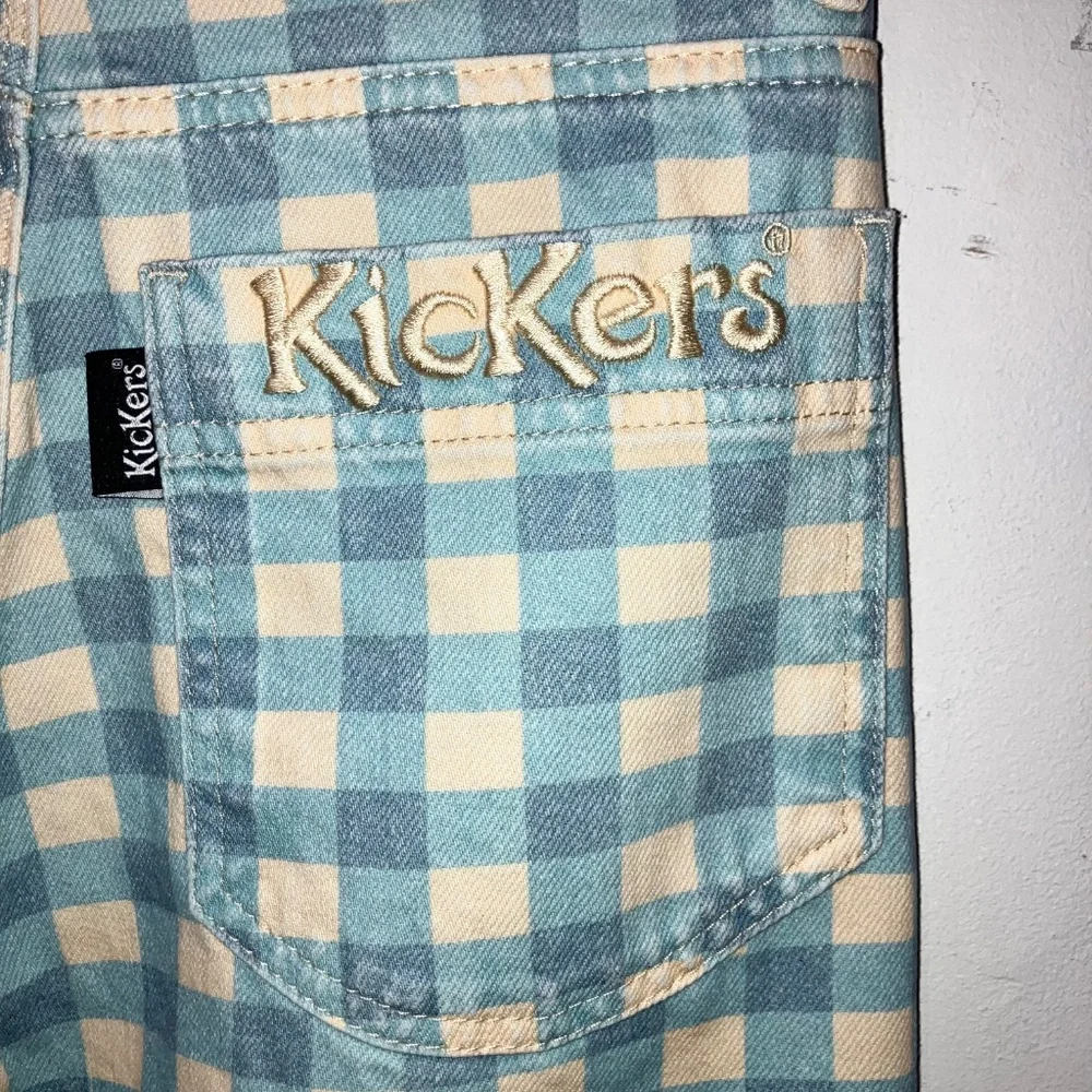 Kickers cream and blue denim jeans - Picture 4 of 6